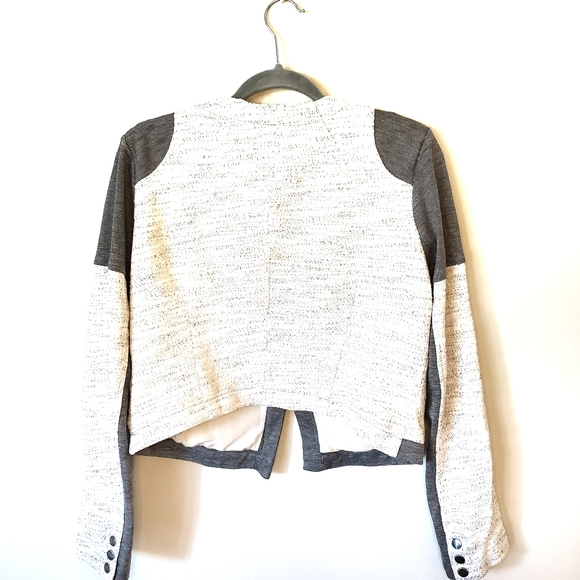 CAbi Gunmetal Grey Moto Blazer - Picture 5 of 8